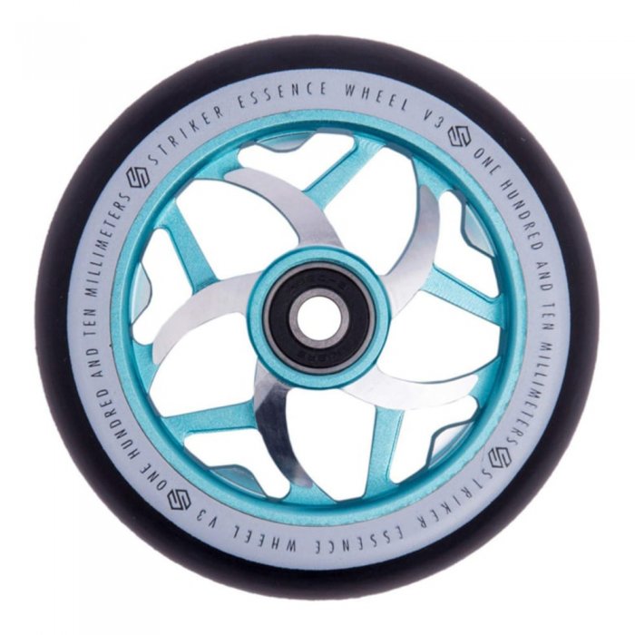 Roata Trotineta Striker 110mm Essence V3 Black/Teal