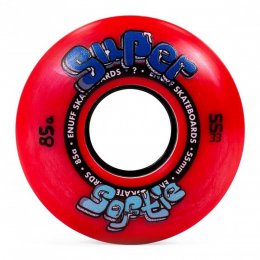 Set 4 roti skateboard Enuff Super Softie 55mm Red