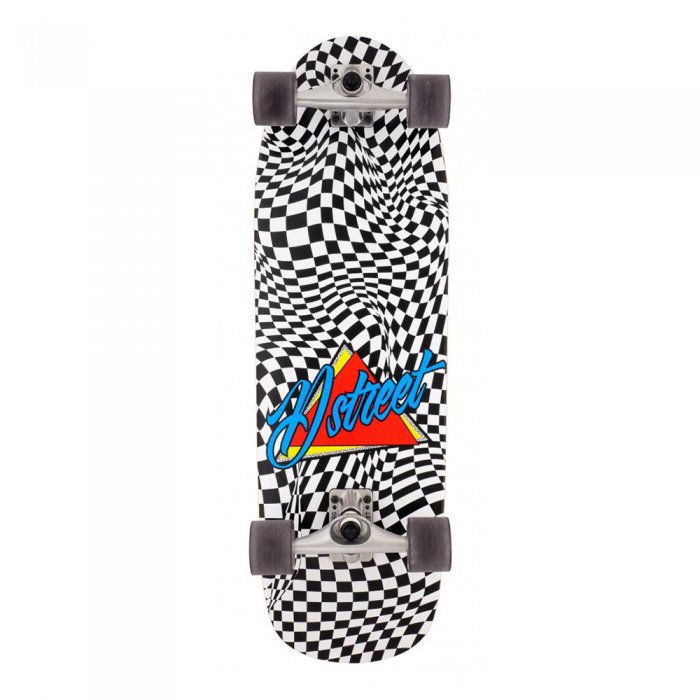 Surfskate D Street Check Warp Multi