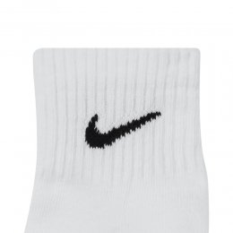 Set sosete Nike Everyday Cushioned Qtr 3 per White/Black