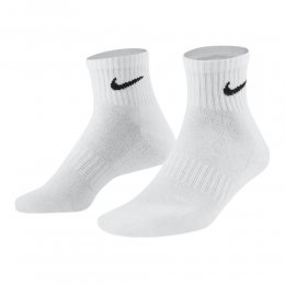 Set sosete Nike Everyday Cushioned Qtr 3 per White/Black