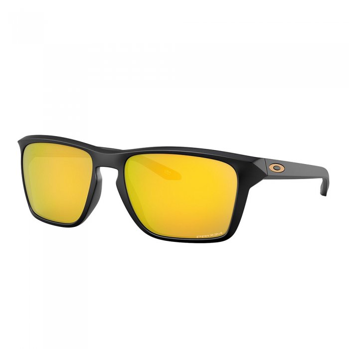 Ochelari de soare Oakley Sylas Matte Black Prizm 24K Polarized