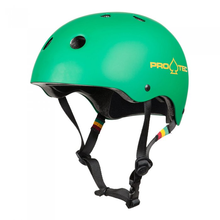 Casca Pro-Tec The Classic Mat Rasta Green