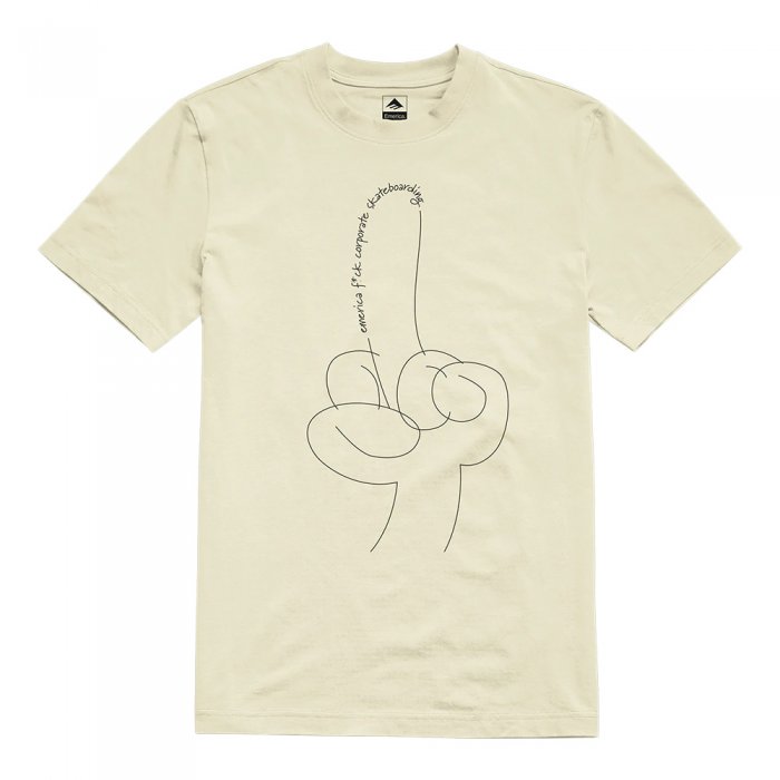 Tricou Emerica Eff Corporate Creme