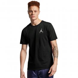 Tricou Nike Jordan Air Embroided Jumpman Black/White