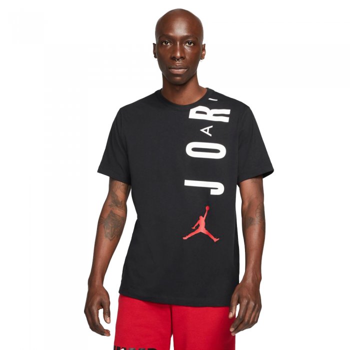 Tricou Nike Jordan Air Stratch Crew Black/White