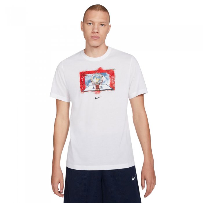 Tricou Nike Dri-FIT Photo White