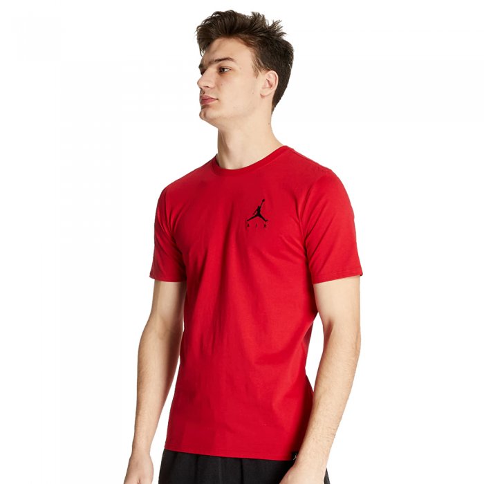 Tricou Nike Jordan Air Embroided Jumpman Red/Black