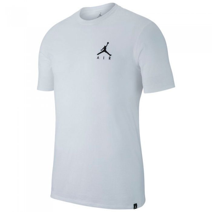 Tricou Nike Jordan Air Embroided Jumpman White/Black