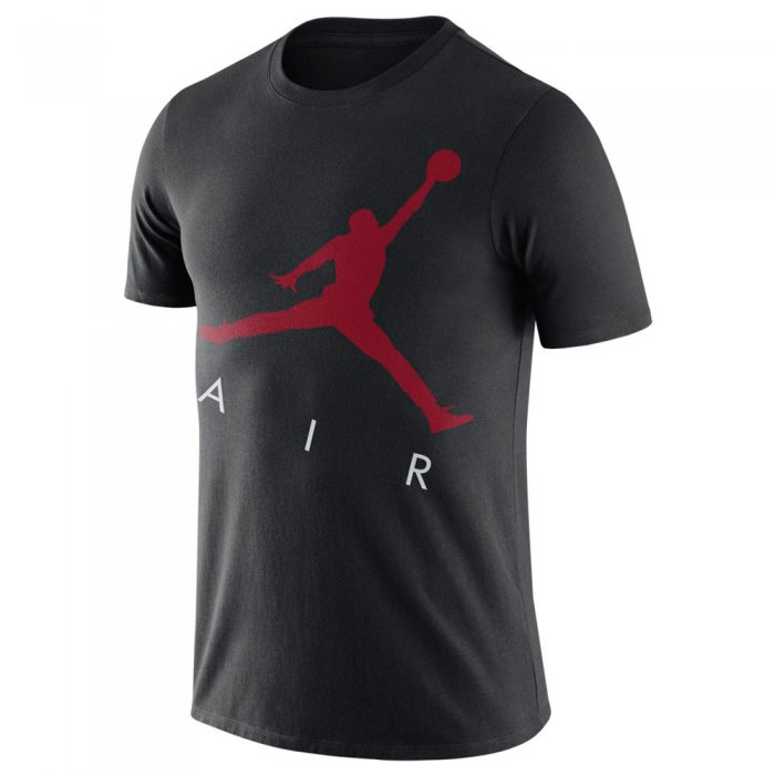 Tricou Nike Jordan Jumpman Air HBS Black/Gym Red