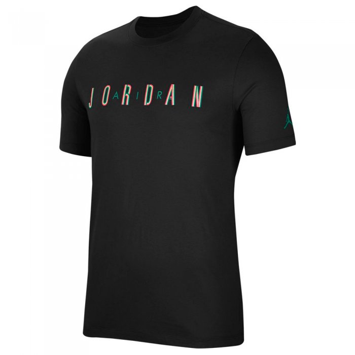 Tricou Nike Jordan Sport DNA Black/Neptune Green
