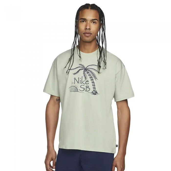 Tricou Nike SB Island Time Seafoam