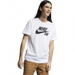 Tricou Nike Sb Dry Tee Logo White/Black
