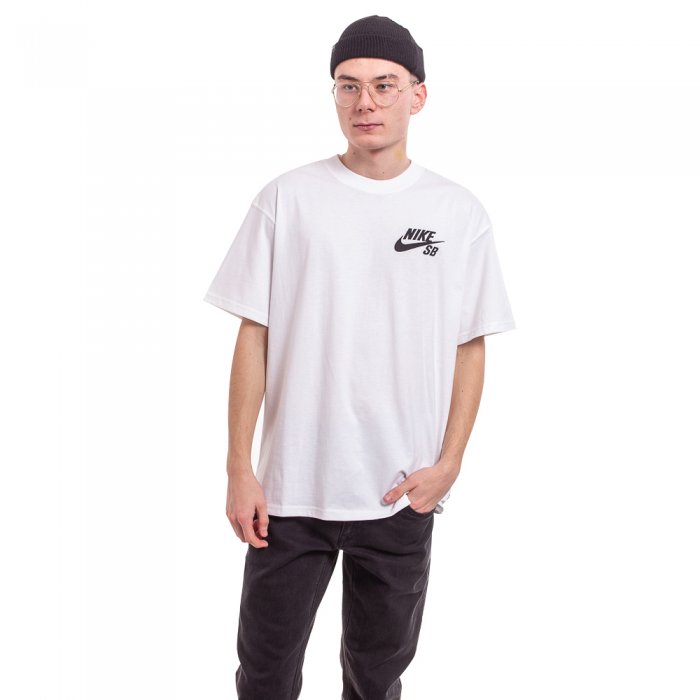 Tricou Nike Sb Tee Logo White