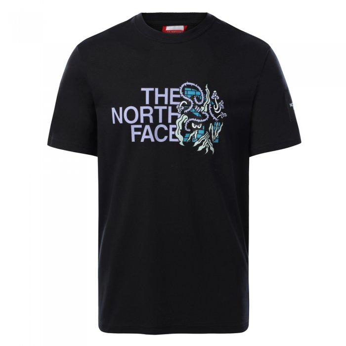 Tricou The North Face Box Graphite Black