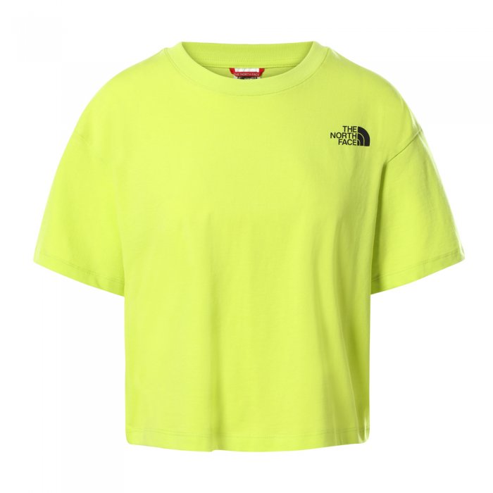 Tricou The North Face Cropped Sulphur Spring Green