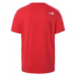 Tricou North Face Mount Line Rococco Red