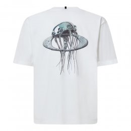 Tricou Oakley Futurescape Iced Jelly White
