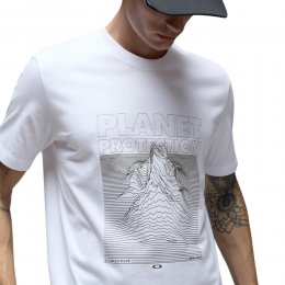 Tricou Oakley Futurescape Protopia White
