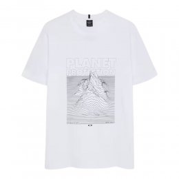 Tricou Oakley Futurescape Protopia White