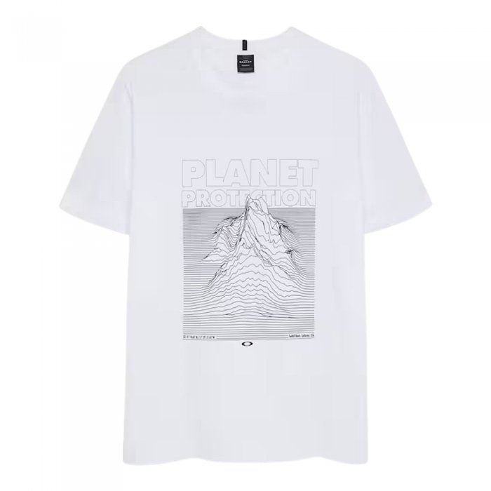Tricou Oakley Futurescape Protopia White