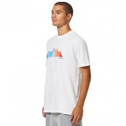 Tricou Oakley Graphic Waves White