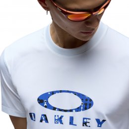 Tricou Oakley Logo Sun White