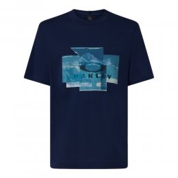 Tricou Oakley Mountain Camo Abyss