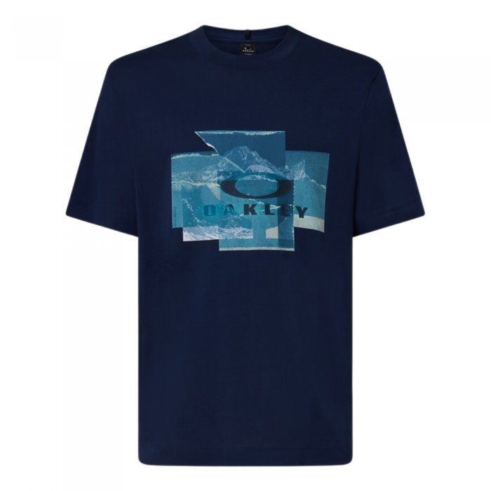 Tricou Oakley Mountain Camo Abyss