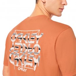 Tricou Oakley MTL Drip Soft Orange