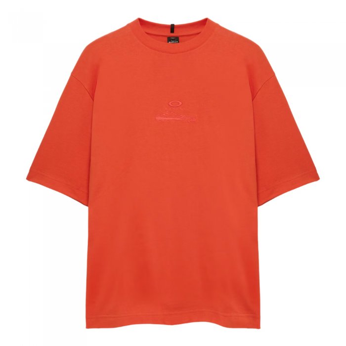 Tricou Oakley MTN Ridge Embroidered Aviator Orange
