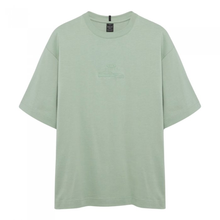Tricou Oakley MTN Ridge Embroidered Faded Green