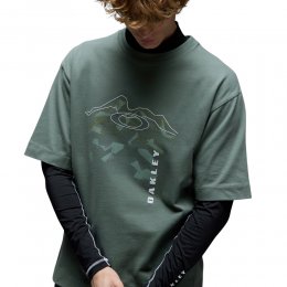 Tricou Oakley MTN Ridge Aviator Green