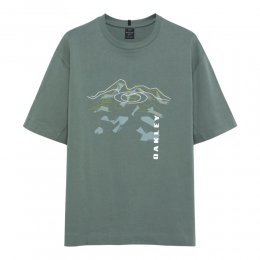 Tricou Oakley MTN Ridge Aviator Green