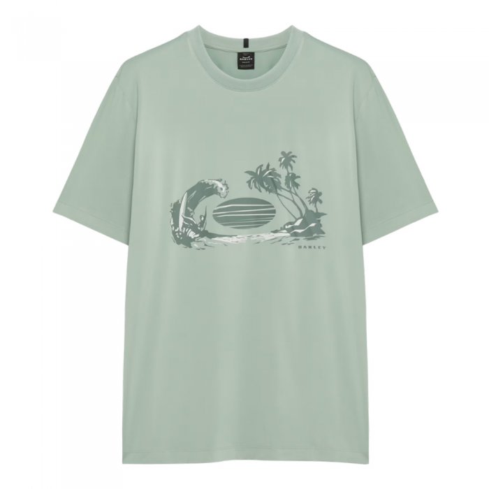 Tricou Oakley Waterscape Ventura Sun Faded Green