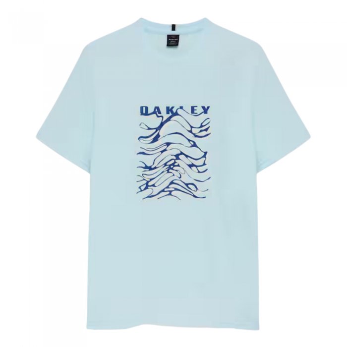 Tricou Oakley Waterscape Waves Frost