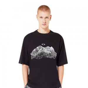 Tricou Oakley Wired Mtn Scape Blackout