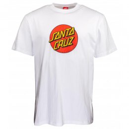 Tricou Santa Cruz Classic Dot Tee White