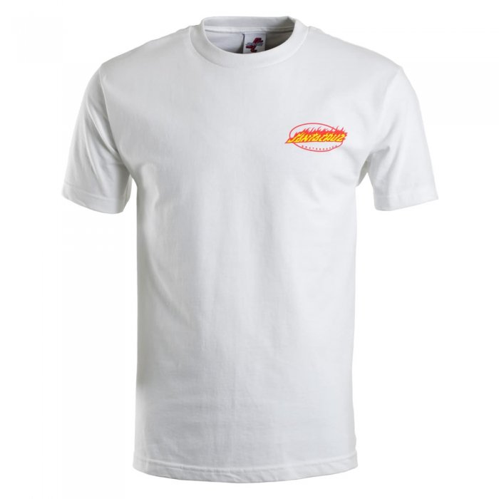 Tricou Santa Cruz Grosso Demon White