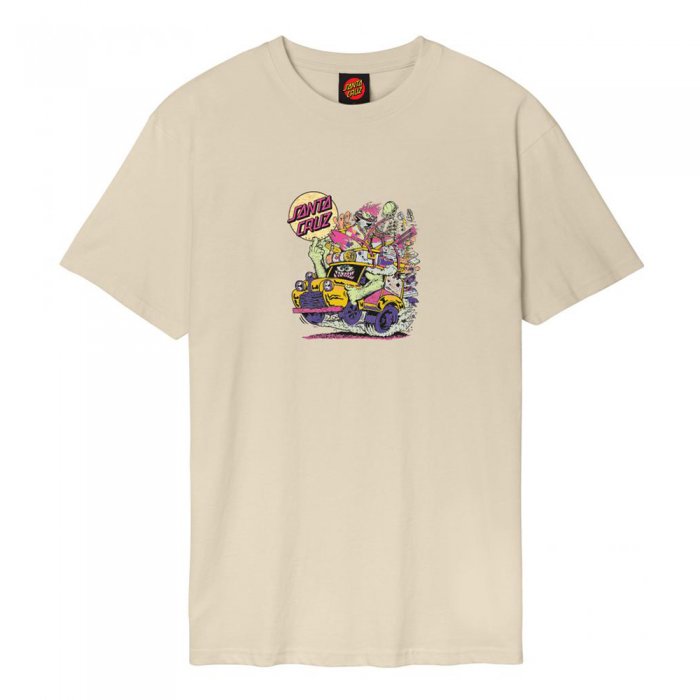 Tricou Santa Cruz Johnson Beast Wagon Blond Wood