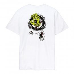 Tricou Santa Cruz Roskopp Screaming Target White