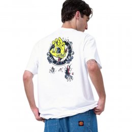 Tricou Santa Cruz Roskopp Screaming Target White