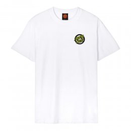 Tricou Santa Cruz Roskopp Screaming Target White