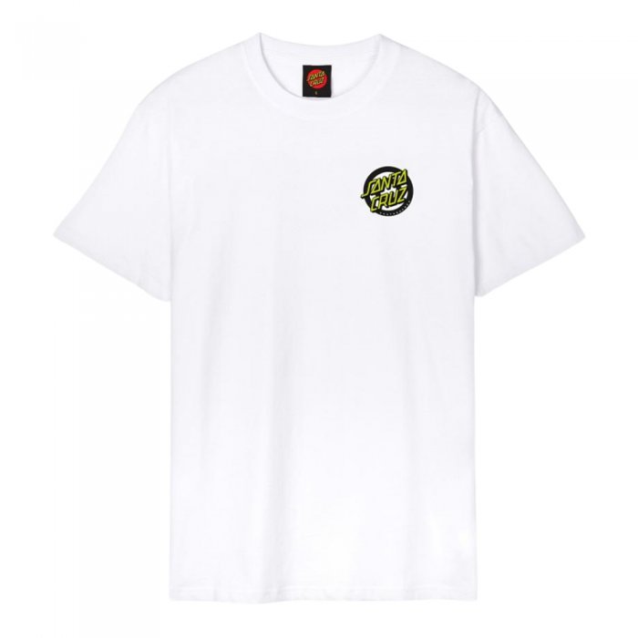 Tricou Santa Cruz Roskopp Screaming Target White