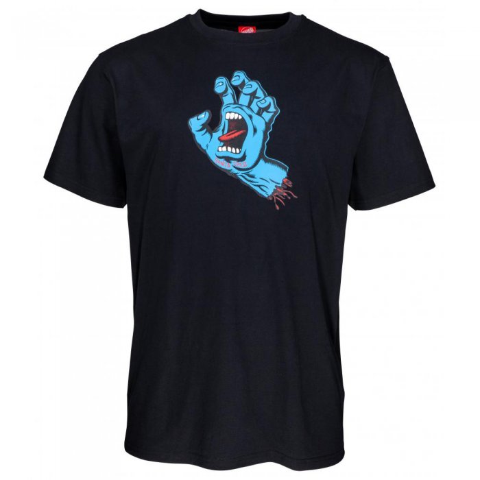 Tricou Santa Cruz Screaming Hand Tee Black