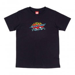 Tricou copii Santa Cruz Salba Voodoo Pit Front Black