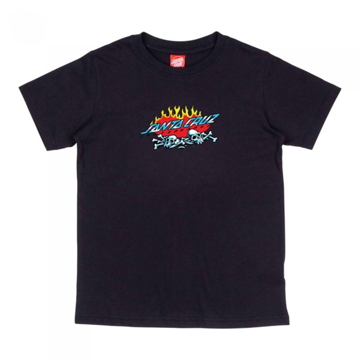 Tricou copii Santa Cruz Salba Voodoo Pit Front Black