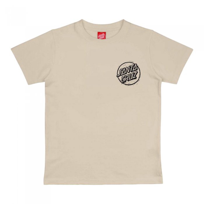 Tricou copii Santa Cruz Stamped Opus Camo Chalk