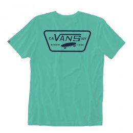 Tricou Vans Full Patch Back SS Waterfall/Dress Blues