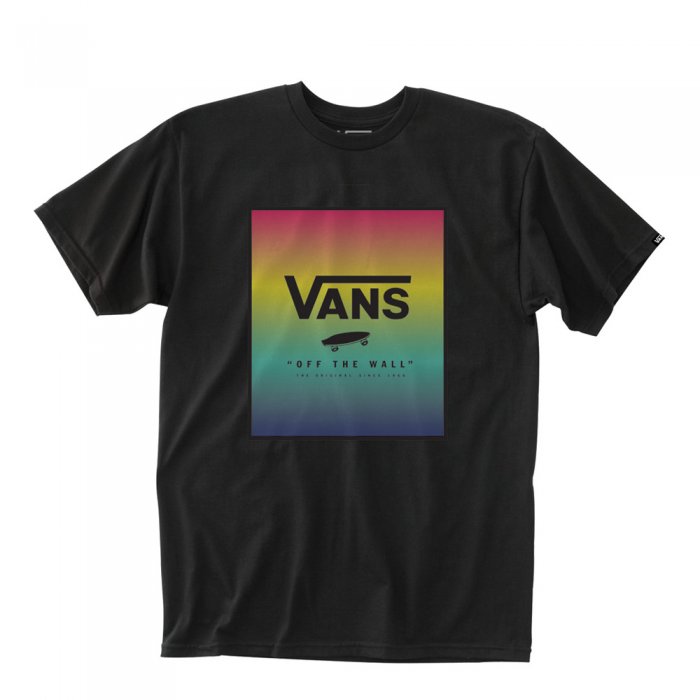 Tricou Vans Classic Print Box Black